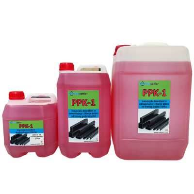 PPK-1 za čišćenje delova od livenog gvožđa i čelika od uljnih, oksidovanih, prirodnih masnoća i drugih zaprljanja<